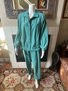 VTG 90's G.W. Division Of Graff green size 10/12 jacket Pant Set Outfit